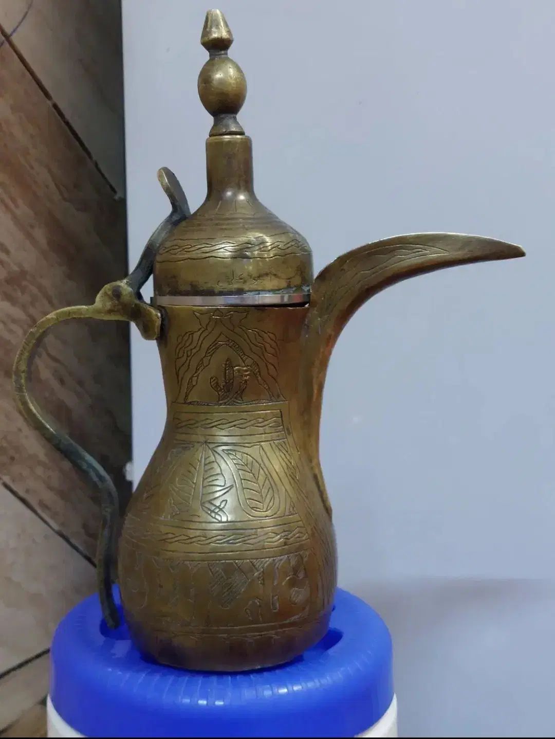 دله مسی اصلی یه تیکه تمام قلم کاری  ارتفاع ۳۳ سانت|کلکسیون اشیاء عتیقه|تهران, آرژانتین|دیوار