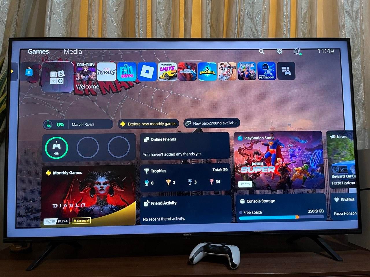 PS5 اسلیم یک ترابایت|کنسول، بازی ویدئویی و آنلاین|بهبهان, |دیوار