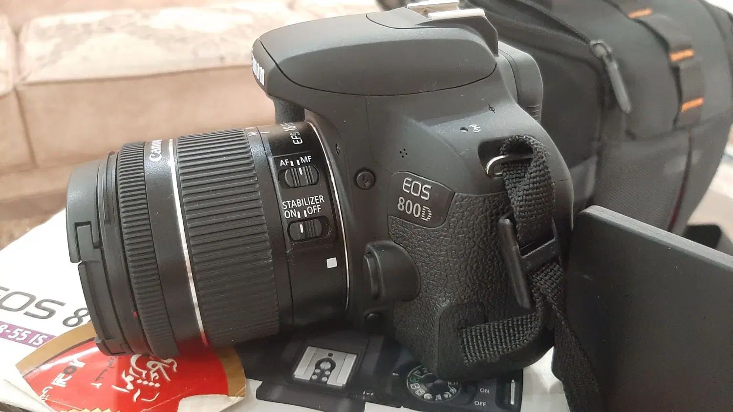 دوربین canon 800d در حد نو با لوازم|دوربین عکاسی و فیلم‌برداری|تهران, حافظیه|دیوار