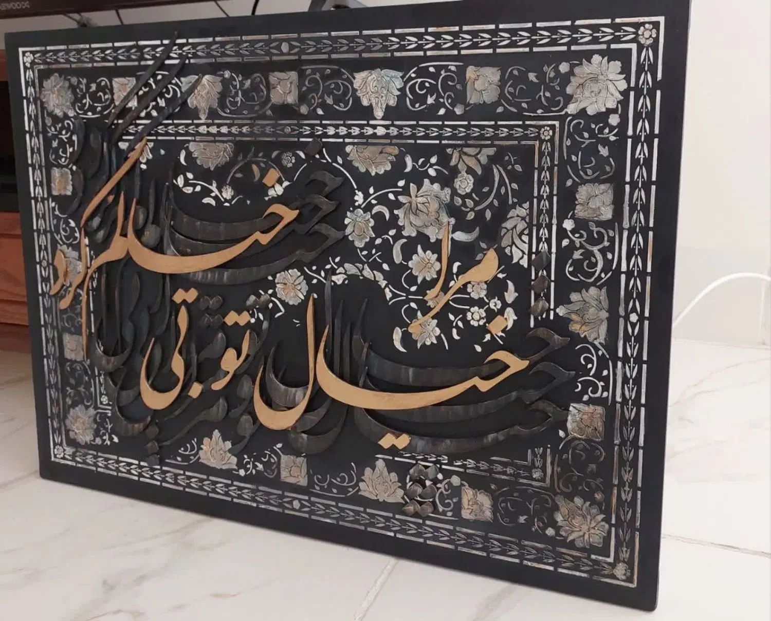تابلو دکوراتیو هنر دست|تابلو، نقاشی، عکس|تهران, سعادت‌آباد|دیوار