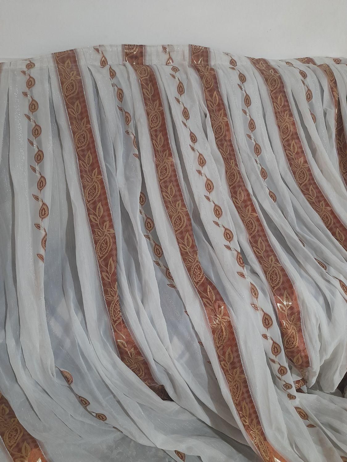 پرده حریرکاملا سالم ونو|پرده، رانر، رومیزی|کرمانشاه, |دیوار