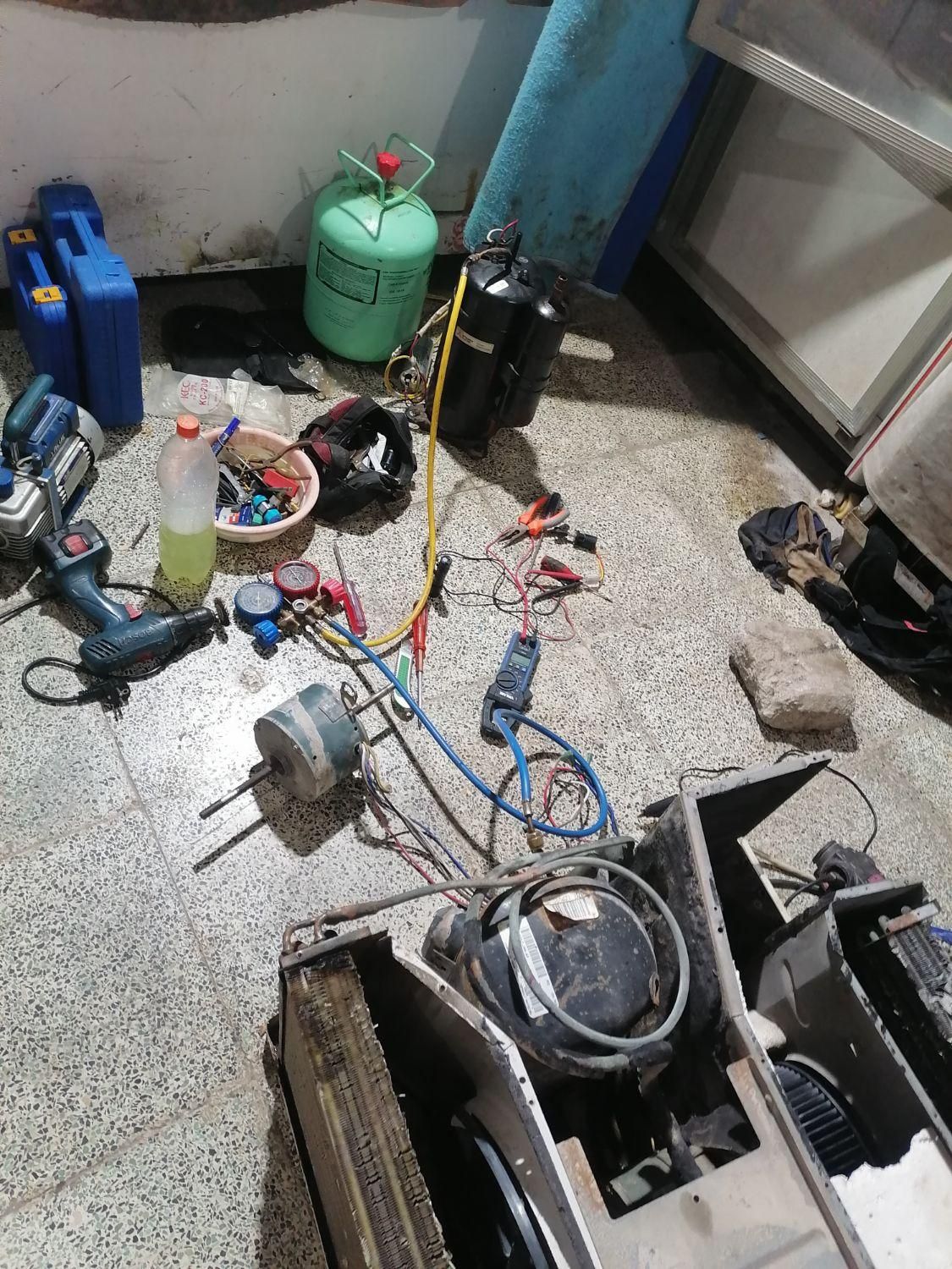 نصب وتعمیر و سرویس کولر پنجره ای و دوتیکه|خدمات پیشه و مهارت|بوشهر, |دیوار