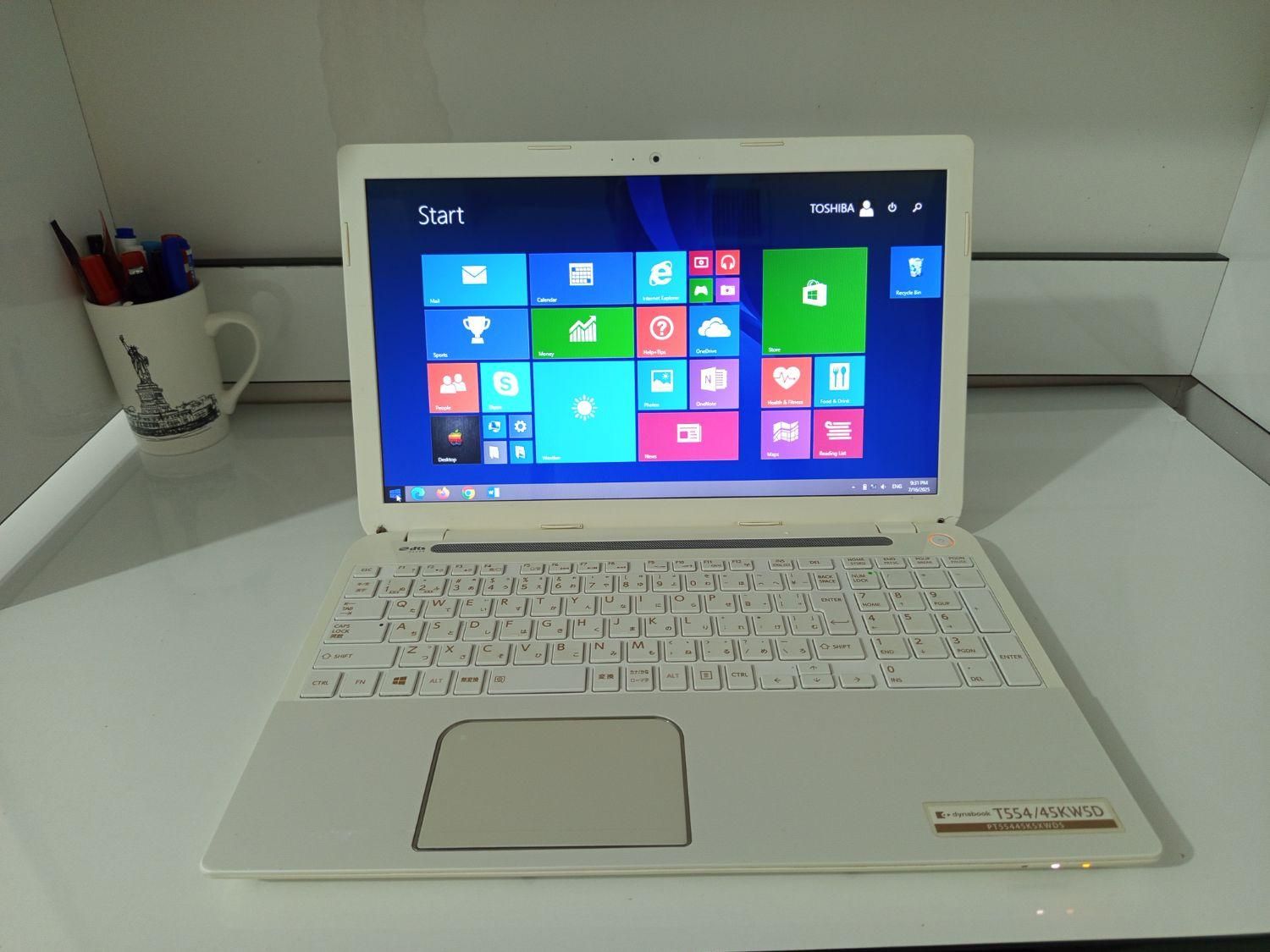 لپ تاپ شیک Toshiba|رایانه همراه|کامیاران, |دیوار