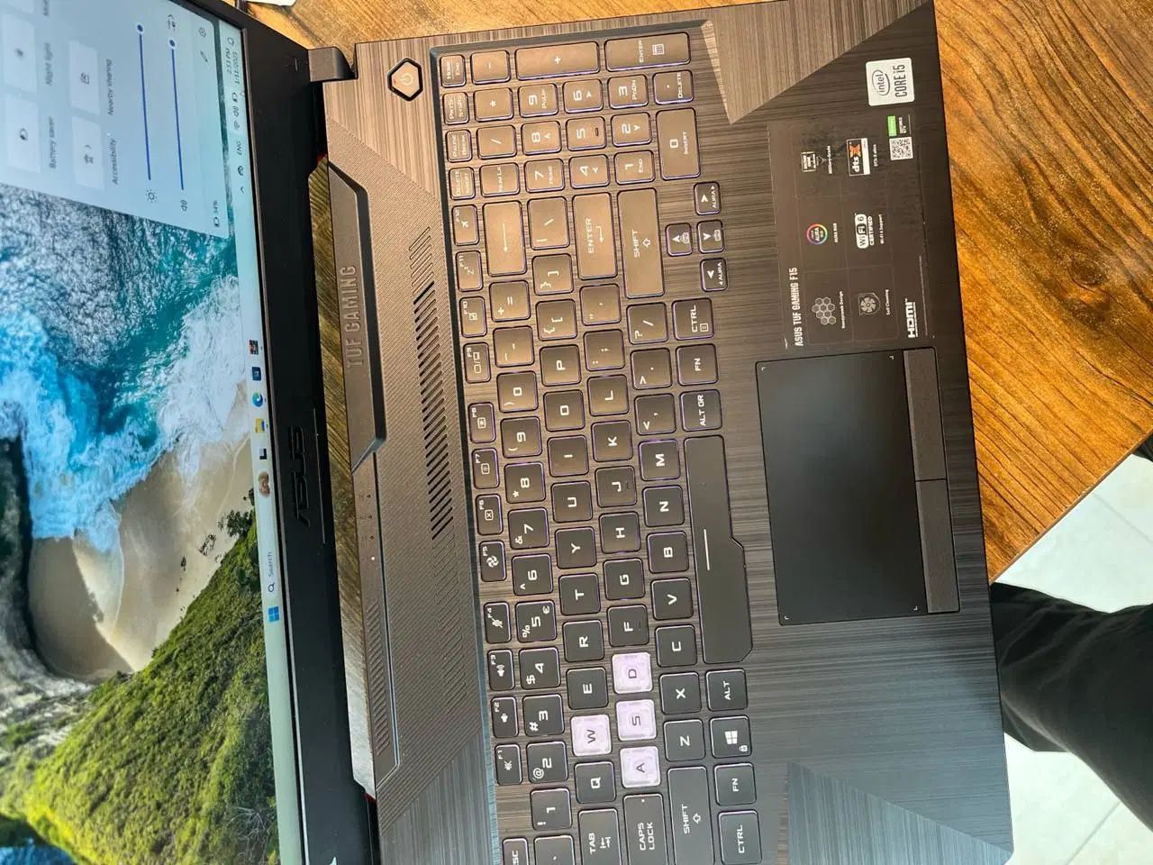 لپ تاپ  Asus tuf fx 506|رایانه همراه|کرمانشاه, |دیوار