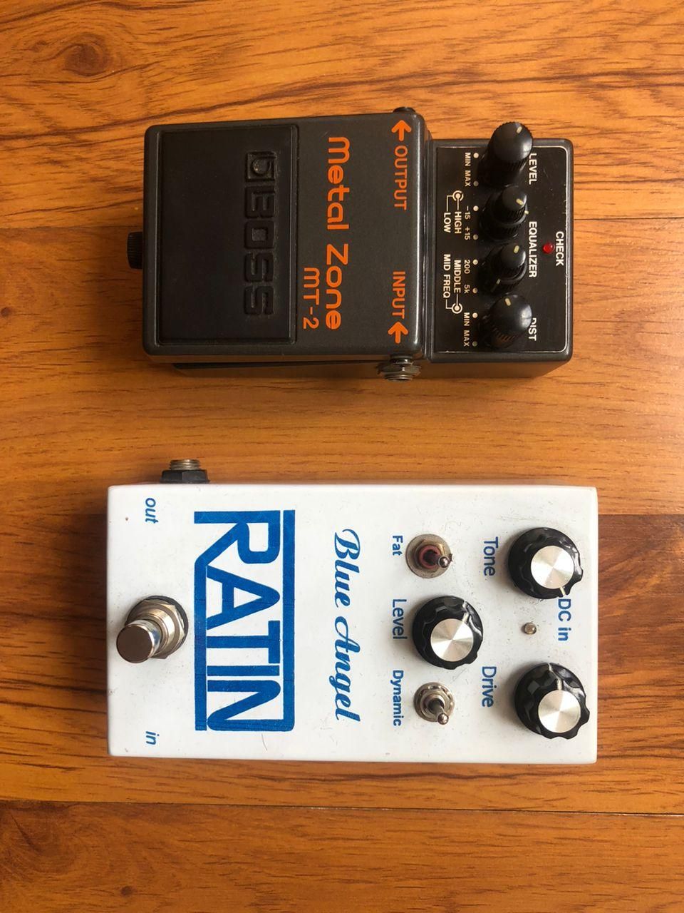 افکت یونیت Boss Metal zone و  overdrive Ratin|گیتار، بیس، امپلیفایر|تهران, حشمتیه|دیوار