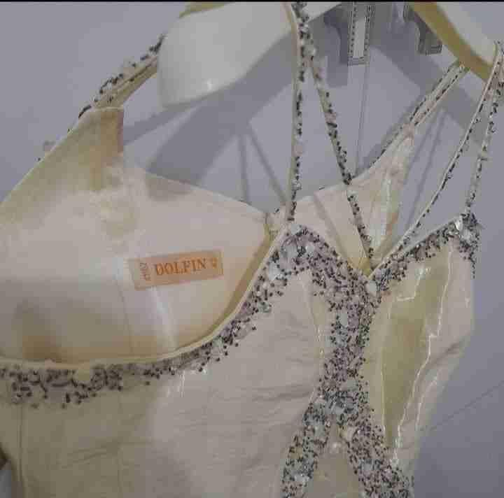 لباس مجلسی دوتیکه با حریر سنگدوزی سایز ۴۲|لباس|رشت, پل تالشان|دیوار