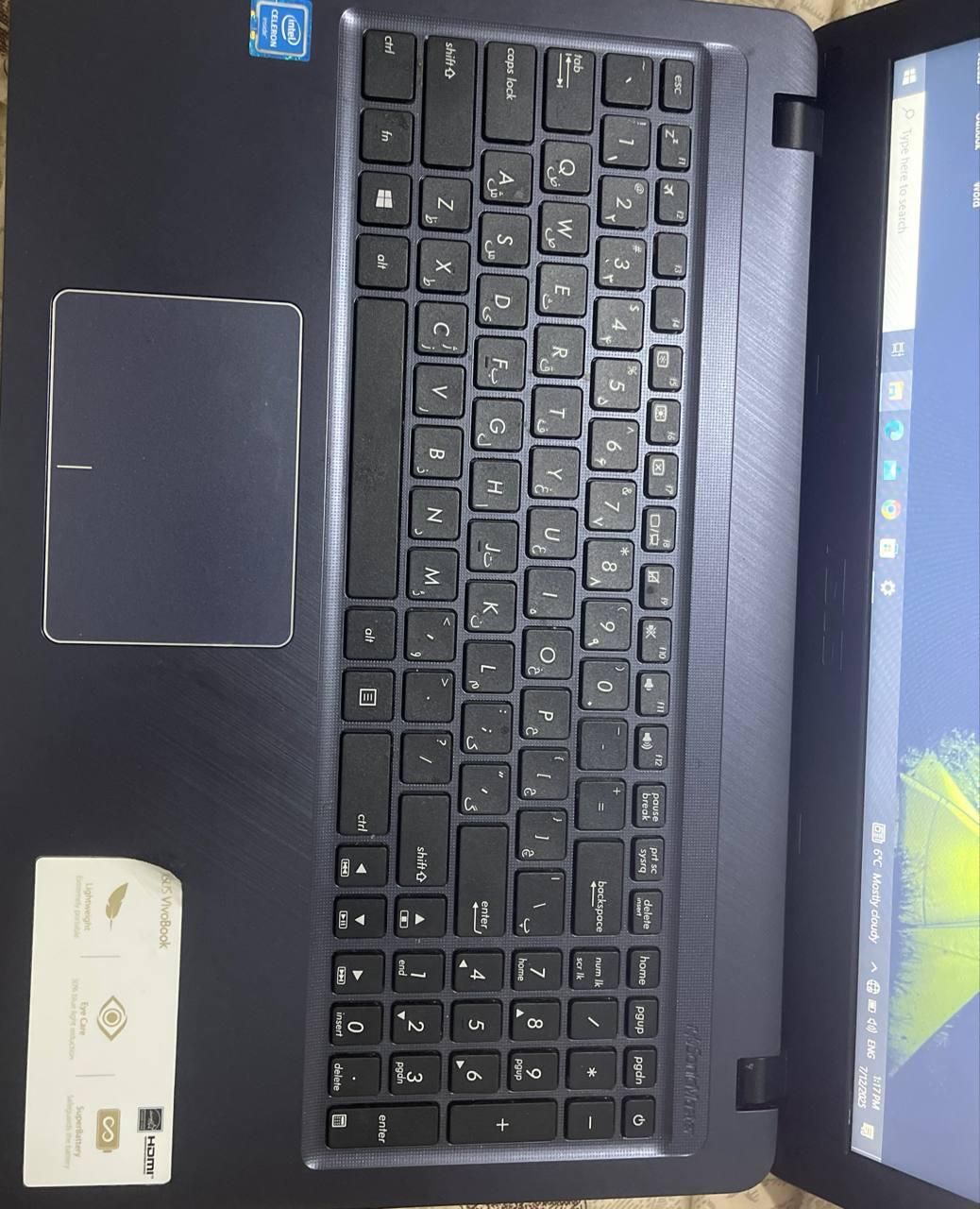 لبتاب asus|رایانه همراه|تهران, اختیاریه|دیوار