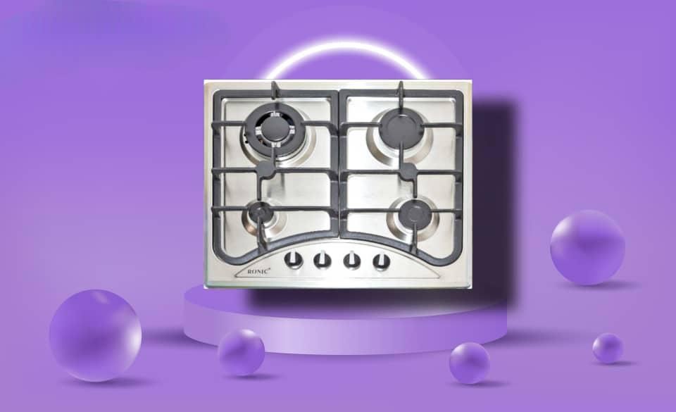 اجاق گاز۴ شعله استیل|اجاق گاز و لوازم برقی پختوپز|رشت, حمیدیان|دیوار