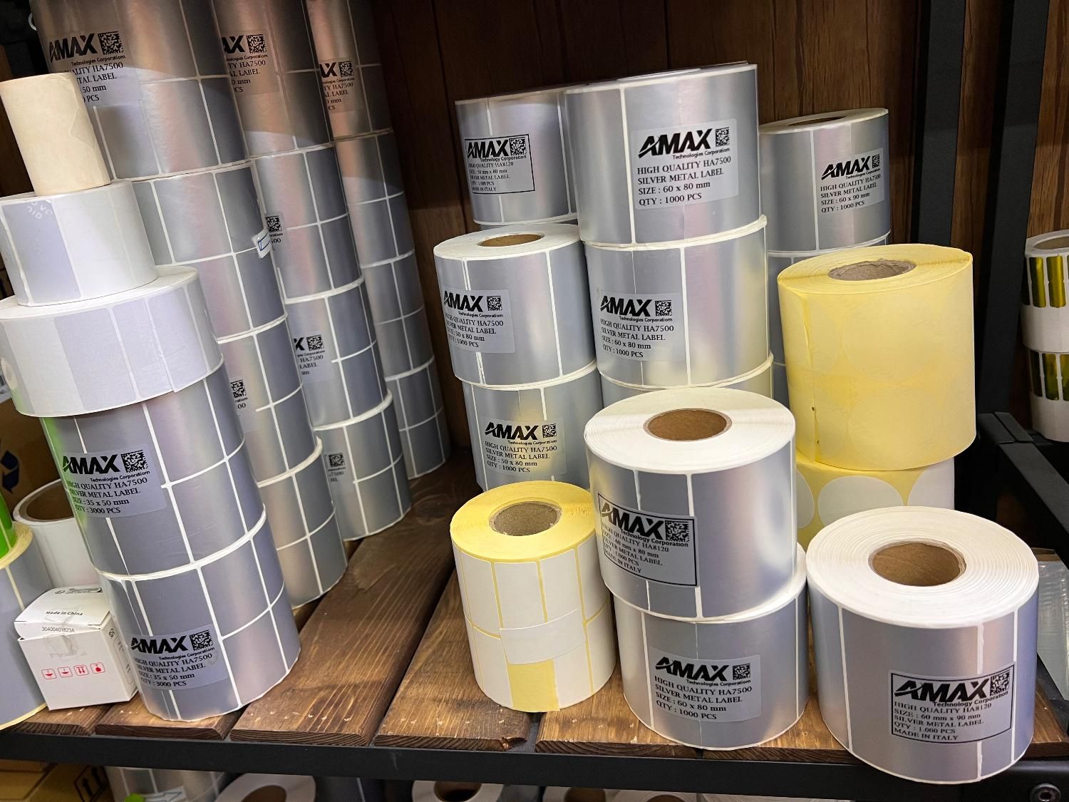 لیبل های کاغذی حرارتی صدفی با بهترین کفیفت|فروشگاه و مغازه|تهران, ایرانشهر|دیوار