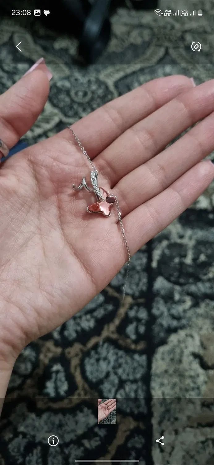 گردنبند استیل مدل Swarovski|بدلیجات|تهران, شاهین|دیوار