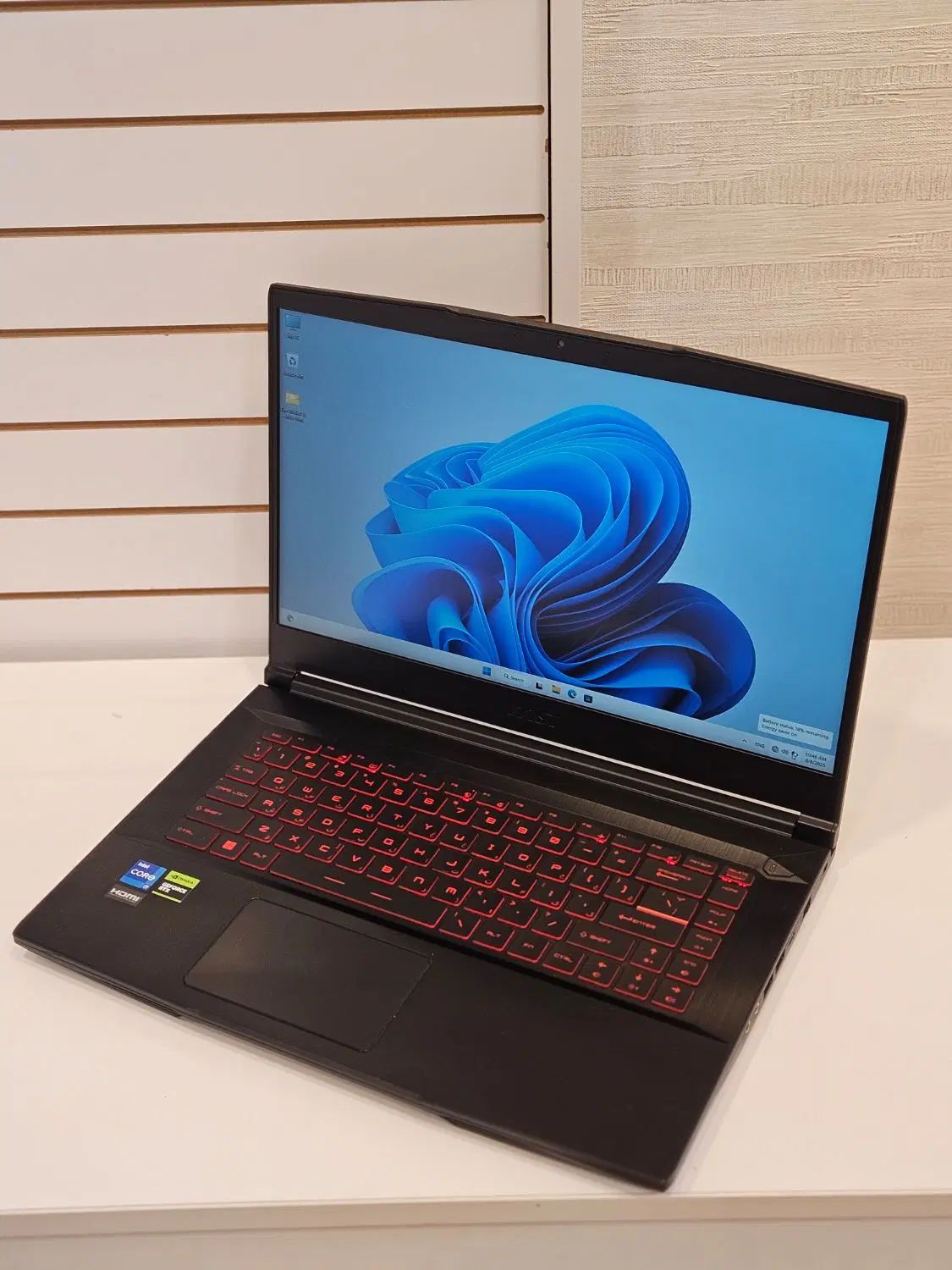 MSI GF63 گیمینگ سبک، قدرتمند و خوش‌قیمت|رایانه همراه|اردبیل, |دیوار