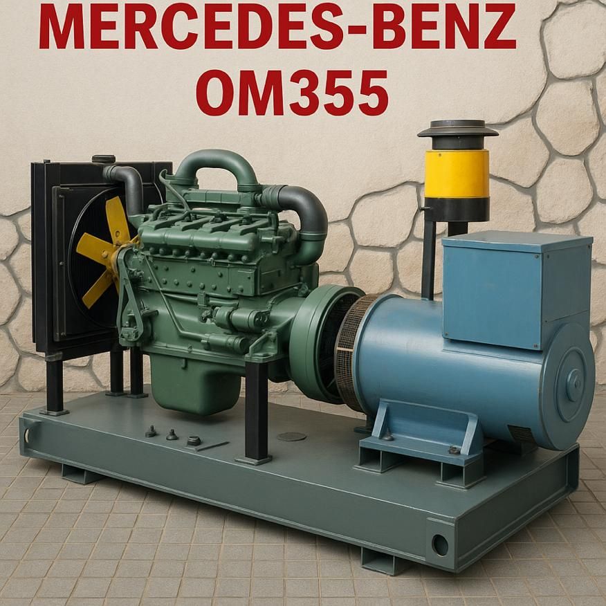 ژنراتور دیزلی موتور بنز مایلر 160kva آماده به کار|ماشین‌آلات صنعتی|اصفهان, قهاب جنوبی|دیوار