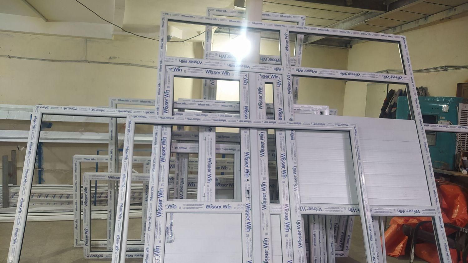 درب پنجره دوجداره upvc|مصالح و تجهیزات ساختمان|تویسرکان, |دیوار