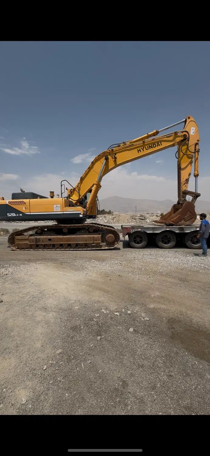بیل مکانیکی هیوندای ۵۲۰ خط ۹ فروش یااجاره چندماهه|خودرو سنگین|تهران, پونک|دیوار