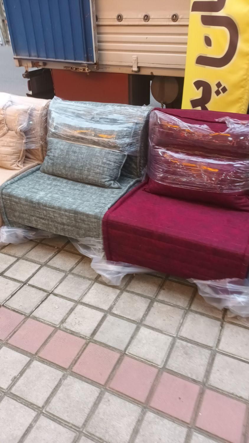 مبل تختخوابشو اصلی تخت خواب شو|مبلمان خانگی و میز عسلی|رشت, خمیران زاهدان|دیوار