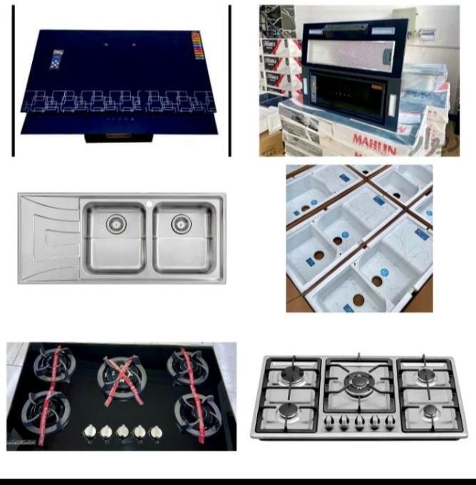 پک سینک و هود و اجاق گاز رومیزی توکار کد u678|اجاق گاز و لوازم برقی پختوپز|رشت, رشتیان|دیوار