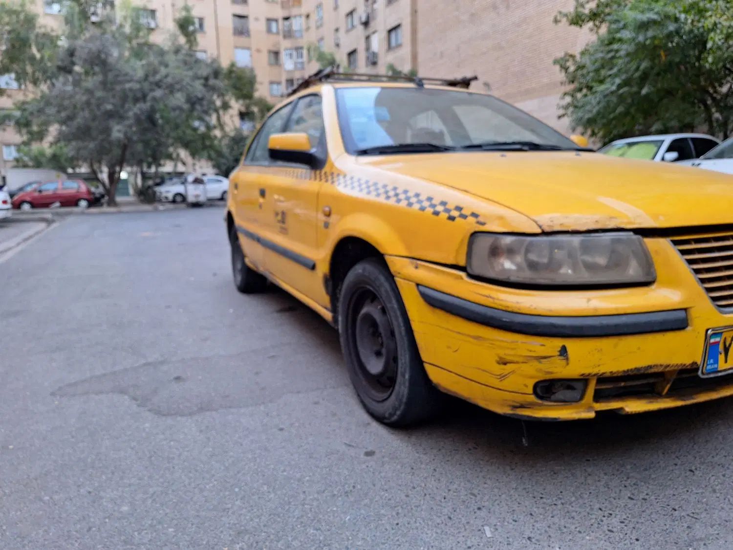 سمند تاکسی  ef7   مدل ۹۶|خودرو سواری و وانت|تهران, بروجردی|دیوار