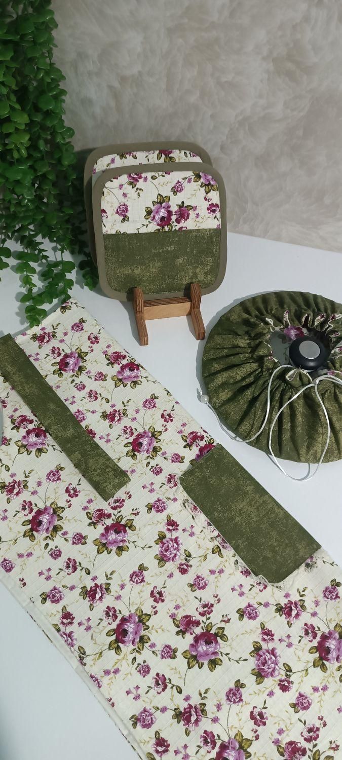 ست پیشبند و دمکنی|سفره، حوله، دستمال آشپزخانه|ملایر, |دیوار