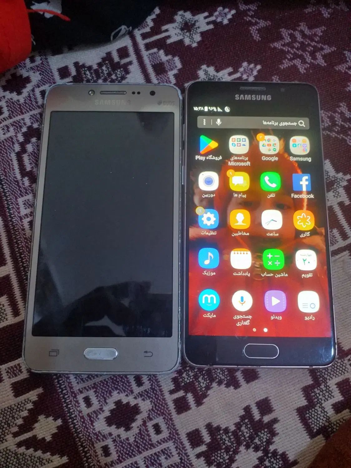 سامسونگ Galaxy ۵A باسامسونگ جی ۵ معاوضه باسیستم|موبایل|بهبهان, |دیوار