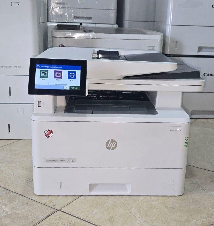 پرینتر ۴ کاره hp e42540|پرینتر، اسکنر، کپی، فکس|مشهد, سجاد شهر|دیوار