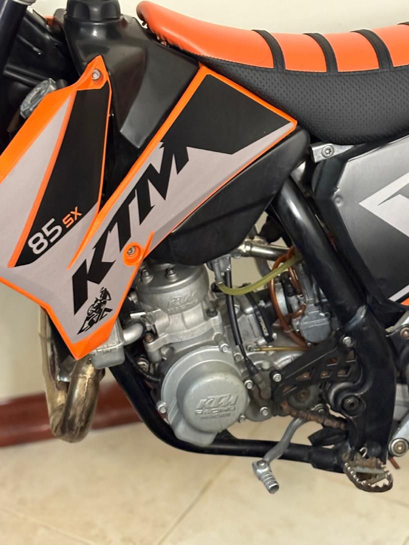 کراس KTM 85 دوزمانه (مینی کراس ،طرح کلیک)|موتورسیکلت|تهران, سعادت‌آباد|دیوار
