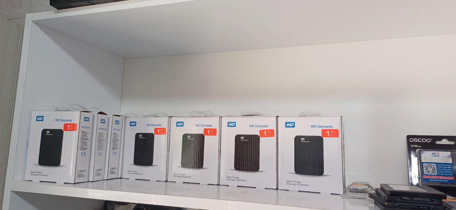 هارد اکسرنال WD 1TB USB.3 اصلی|قطعات و لوازم جانبی رایانه|شیراز, شهرک پرواز|دیوار