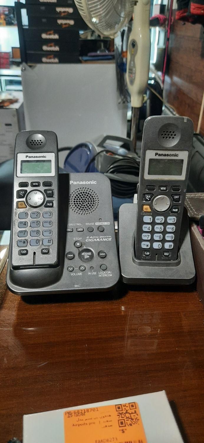 تلفن بی سیم منشی دار پاناسونیک|تلفن رومیزی|رشت, بلوار گیلان|دیوار