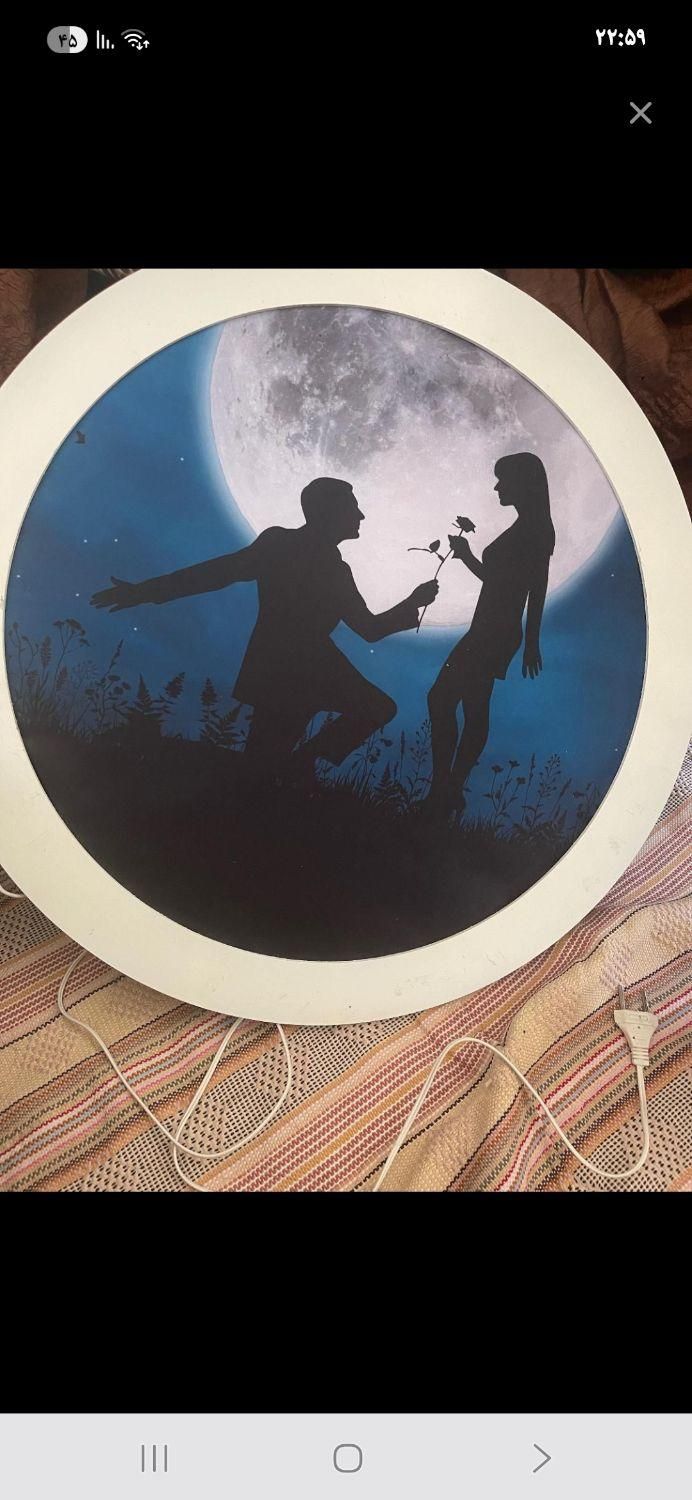 تابلو چراغ دار|تابلو، نقاشی، عکس|کازرون, |دیوار