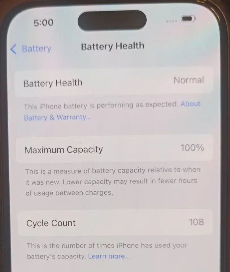 اپل iPhone 15 Pro با حافظهٔ ۲۵۶ گیگابایت zaa|موبایل|تهران, منیریه|دیوار