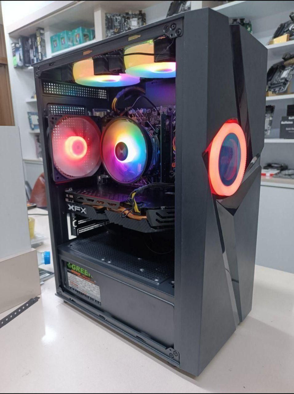 سیستم گیمینگ حرفه‌ای i5 9400F + RTX 2060 ASUS|رایانه رومیزی|تهران, میدان ولیعصر|دیوار