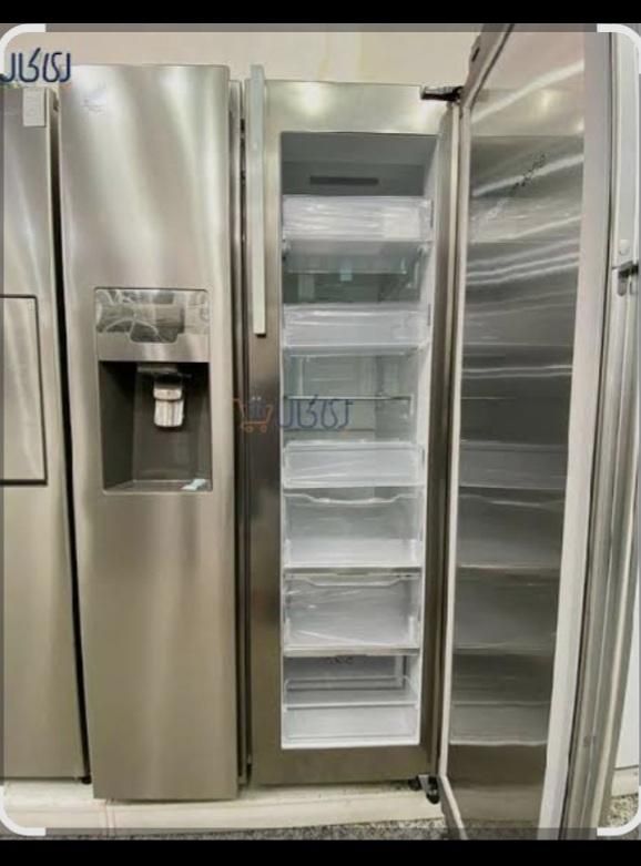 یخچال فریزر ساید بای ساید اسنوا مدل گالری 3350ss|یخچال و فریزر|کرج, شهرک نهال و بذر|دیوار