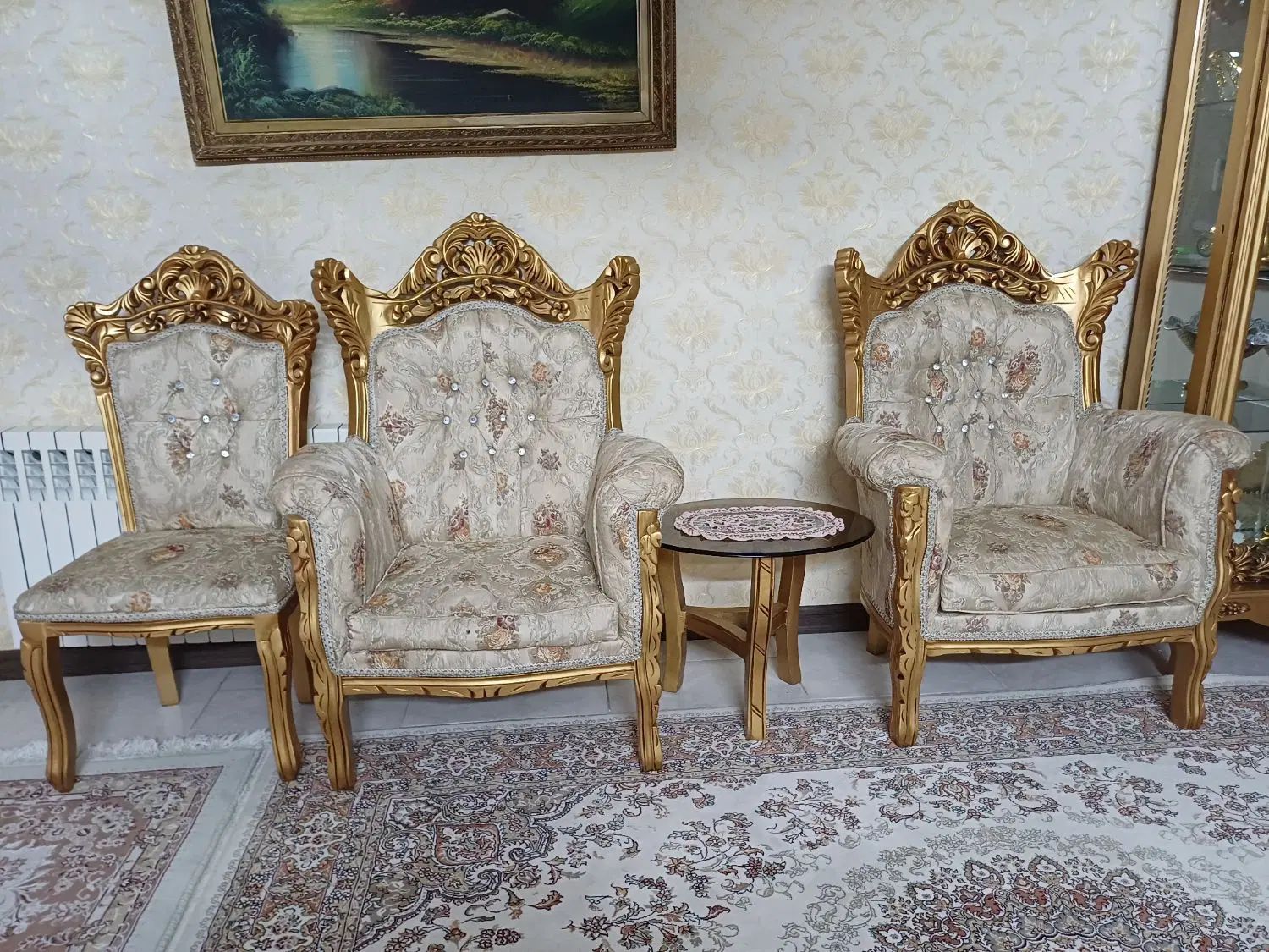 مبل ۹نفره|مبلمان خانگی و میز عسلی|کرج, شاهین‌ویلا|دیوار