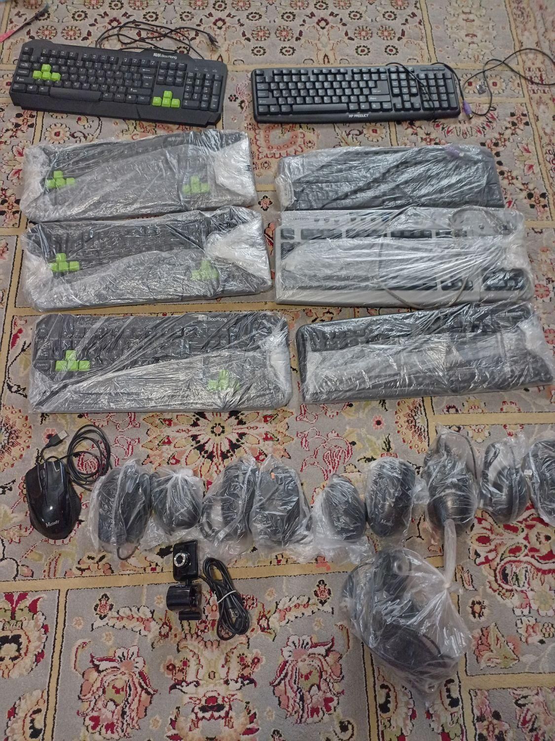 کیبورد موس وبکم نو|قطعات و لوازم جانبی رایانه|هشتگرد, هشتگرد قدیم|دیوار