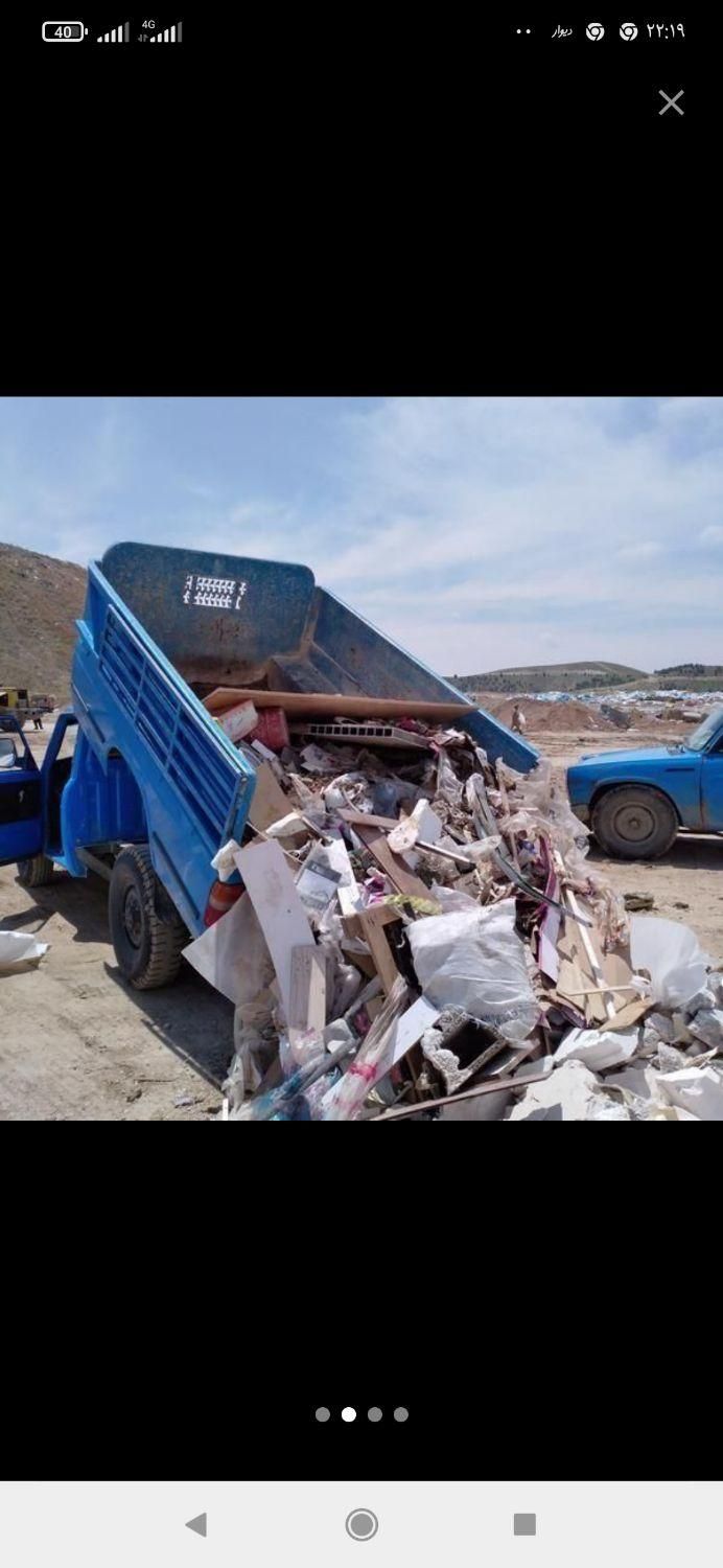 حمل نخاله و مصالح ساختمانی با نیسان|خدمات حمل و نقل|کرج, گلشهر|دیوار