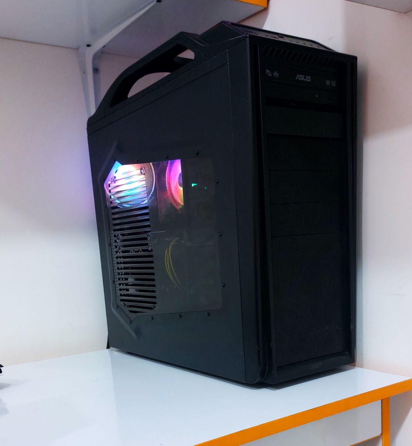 کامپیوتر گیمینگ i3 8100 با rx 580|رایانه رومیزی|زرگرشهر, |دیوار