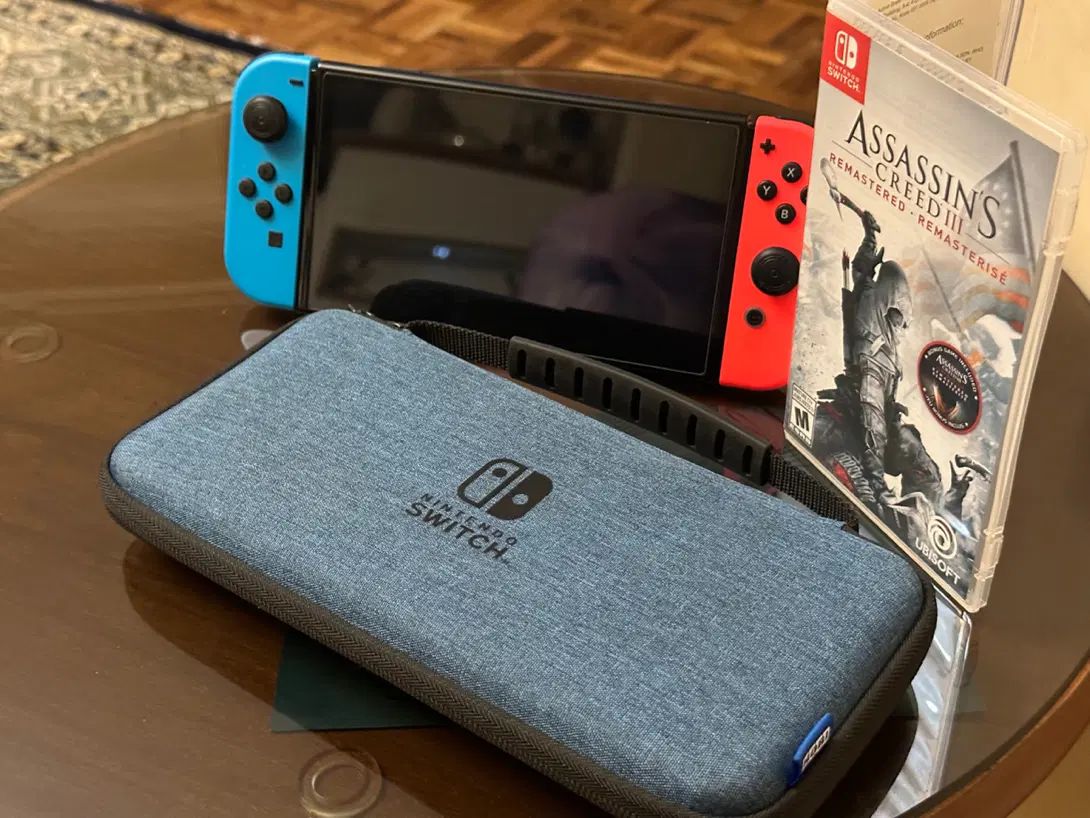 Nintendo switch oled|کنسول، بازی ویدئویی و آنلاین|تهران, حشمتیه|دیوار
