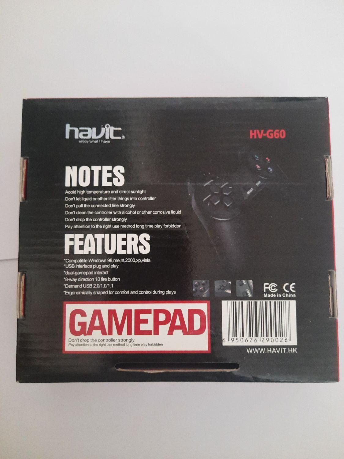 دسته بازی گیم ساده کامپیوتری|قطعات و لوازم جانبی رایانه|قم, انسجام|دیوار