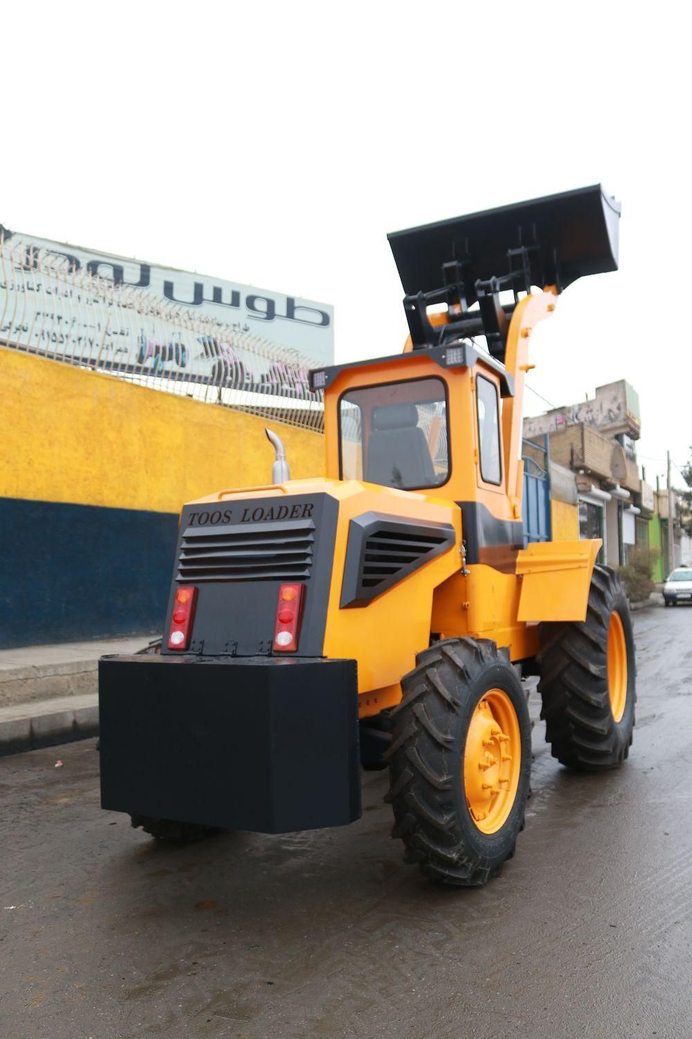 فروش تراکتور بیل لودری عقب رومانی طرح کاترپیلار|خودرو سنگین|مشهد, رباط طرق|دیوار