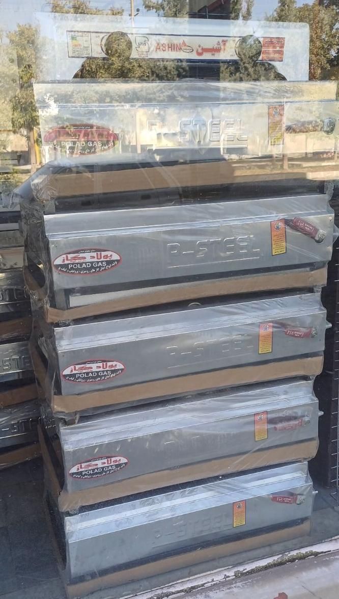 کباب پز گازی استیل|اجاق گاز و لوازم برقی پخت‌وپز|کرمانشاه, |دیوار