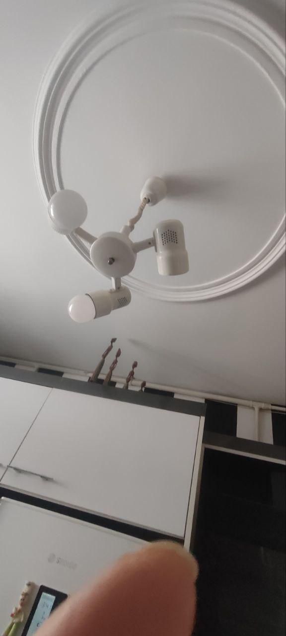 آویز سه شعله فنری|لوستر و چراغ آویز|تربتحیدریه, قائم|دیوار