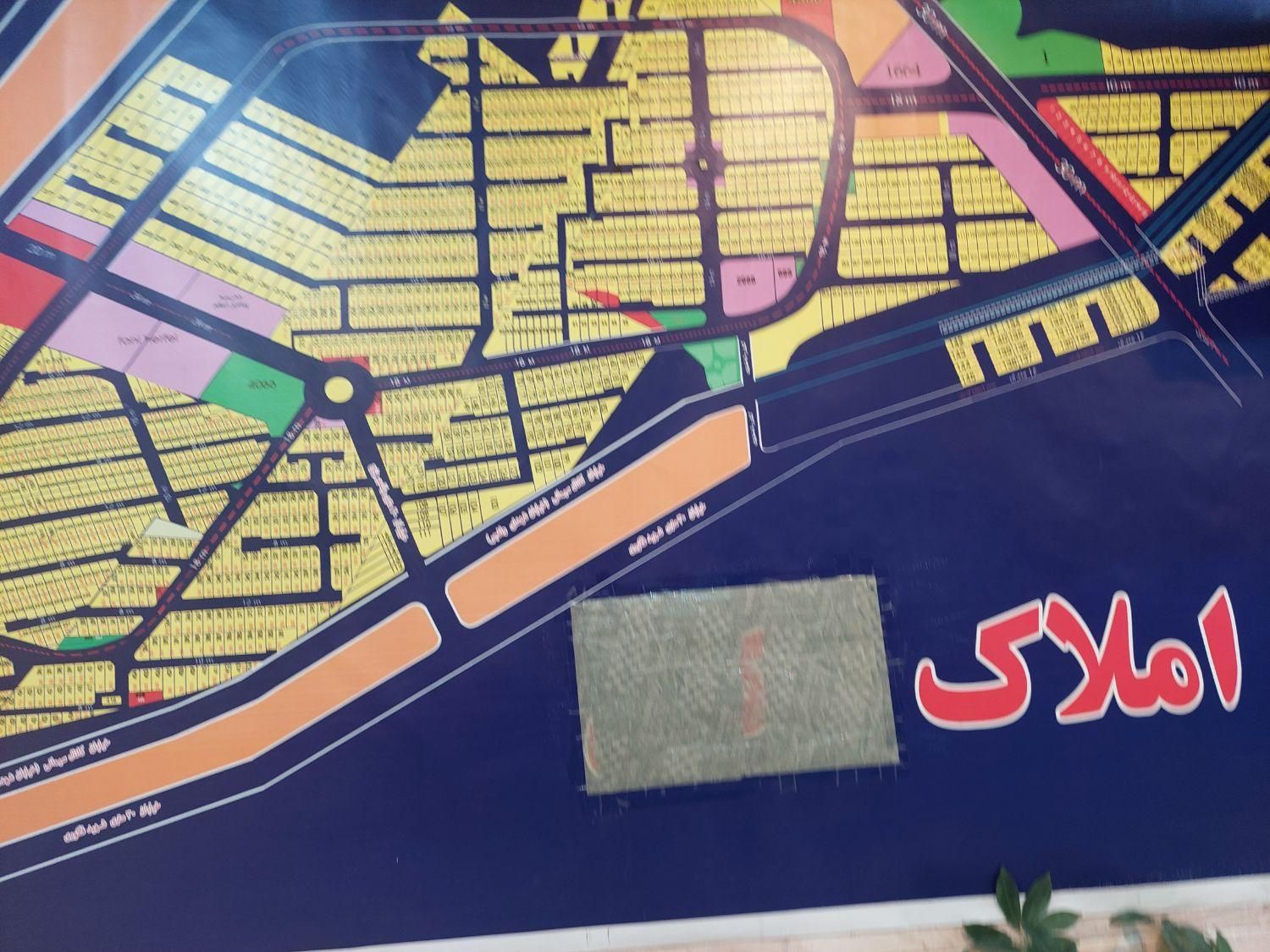 زمین ۱۸۰ الی ۳۶۰فجر/ اصلاح بذر/ولیعصر/ فاطمی/|فروش زمین و ملک کلنگی|ورامین, |دیوار