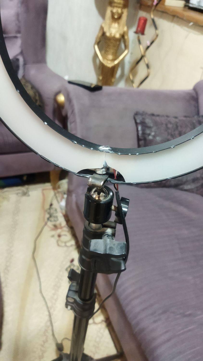 رینگ لایت در سه حالت افتابی، مهتابی، نچرال|لوازم جانبی موبایل و تبلت|تهران, امام زاده حسن|دیوار