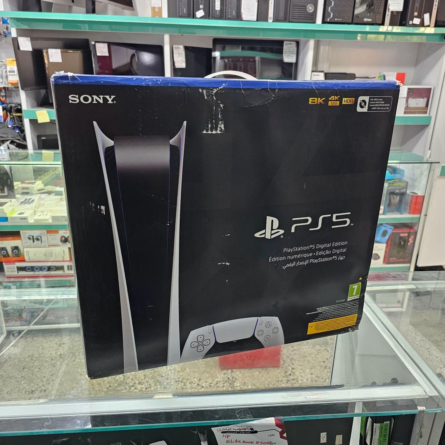 کنسول بازی PLAY STATION 5 دیجیتال تک دسته|کنسول، بازی ویدئویی و آنلاین|یاسوج, |دیوار