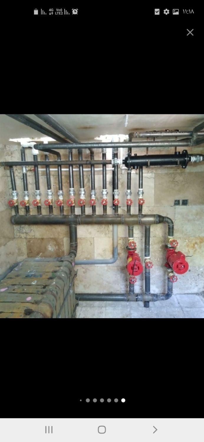 تاسیسات لوله کشی نصب موتورخانه بازسازی اپارتمان|خدمات پیشه و مهارت|تهران, فرمانیه|دیوار