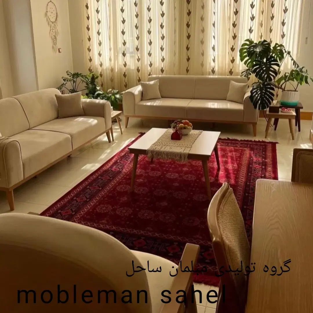 Mobl شرکتی تخت شو 7نفره شرکتی مدل ارتمیس اقساطی|مبلمان خانگی و میز عسلی|هشتگرد, هشتگرد قدیم|دیوار