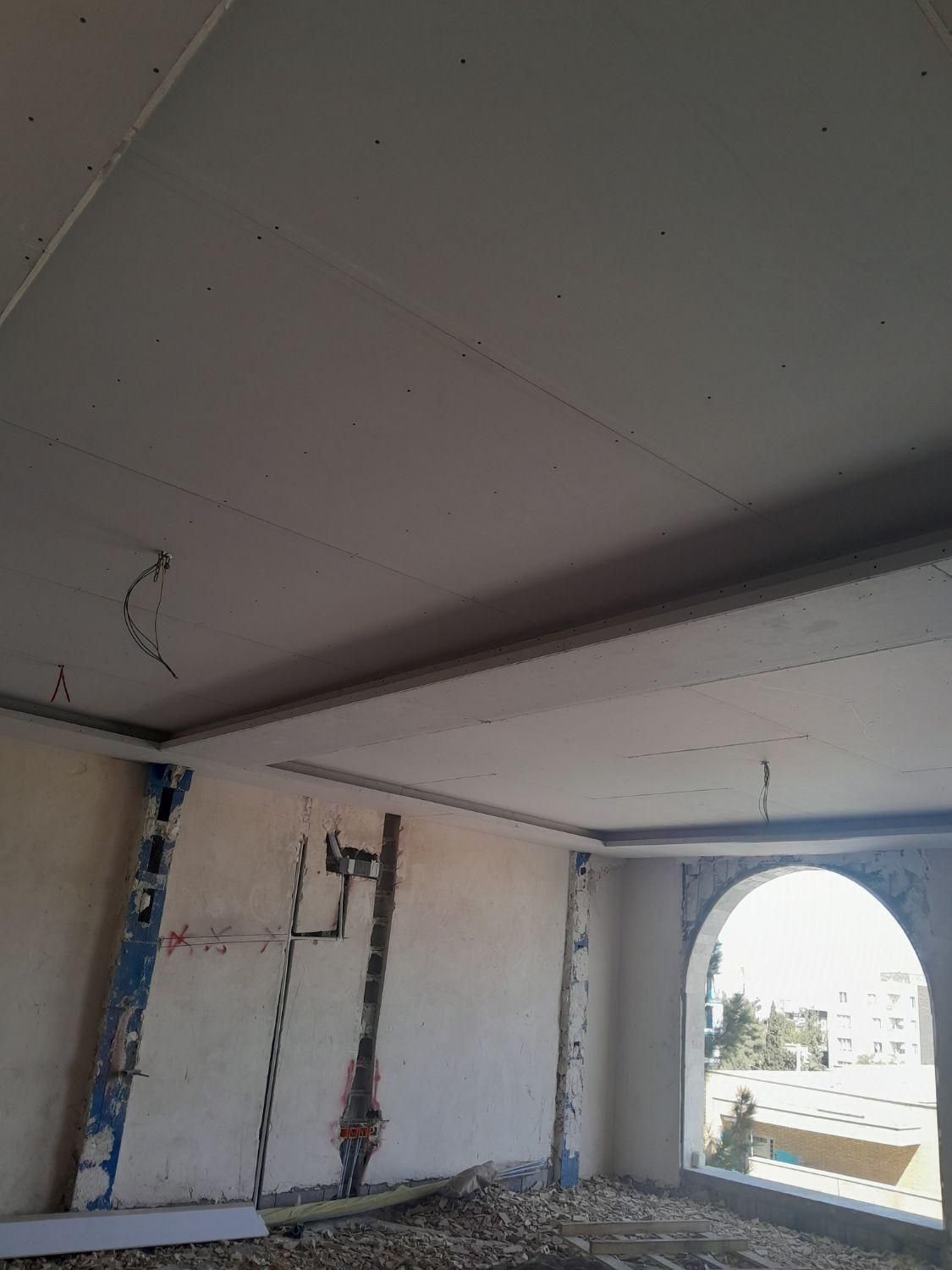 اجرای تخصصی کناف،سقفکاذب،تایلو pvc آسمان مجازی|خدمات پیشه و مهارت|گلبهار, شهر جدید گلبهار|دیوار