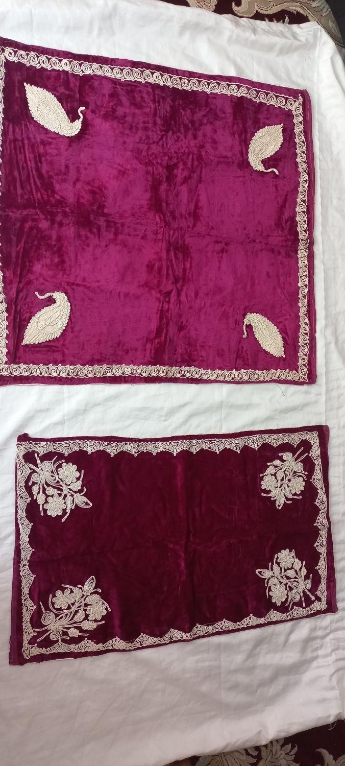 رومیزی مخمل قدیمی. رومیزی ترمه قدیمی|پرده، رانر، رومیزی|اصفهان, ستار|دیوار