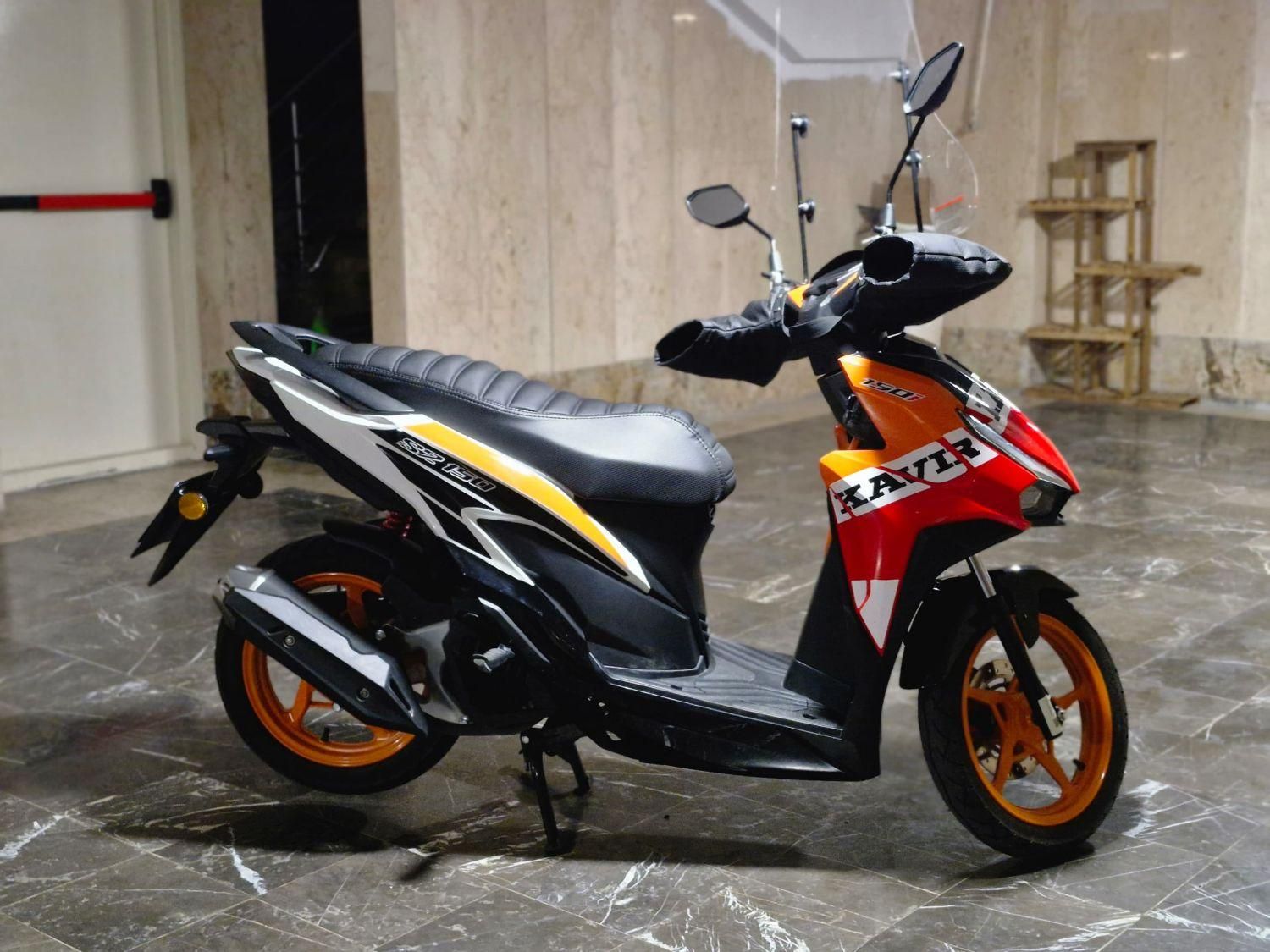 موتور اسکوتر adv 150 نیوفیس کویر مدل رپسول کم کار|موتورسیکلت|تهران, صفا|دیوار