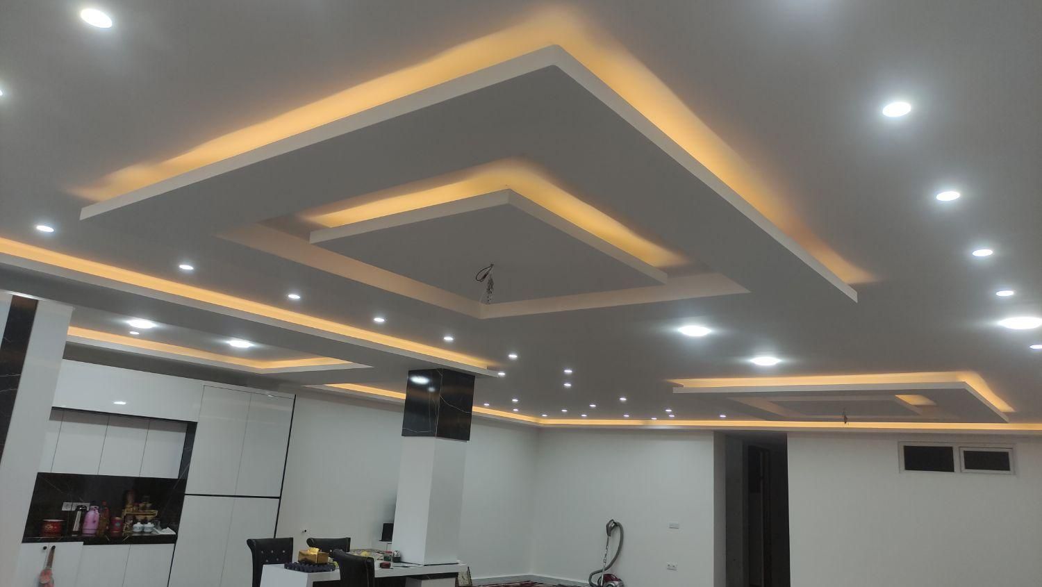 اجرای کناف تایل pvc کاغذ دیواری|خدمات پیشه و مهارت|ایذه, |دیوار