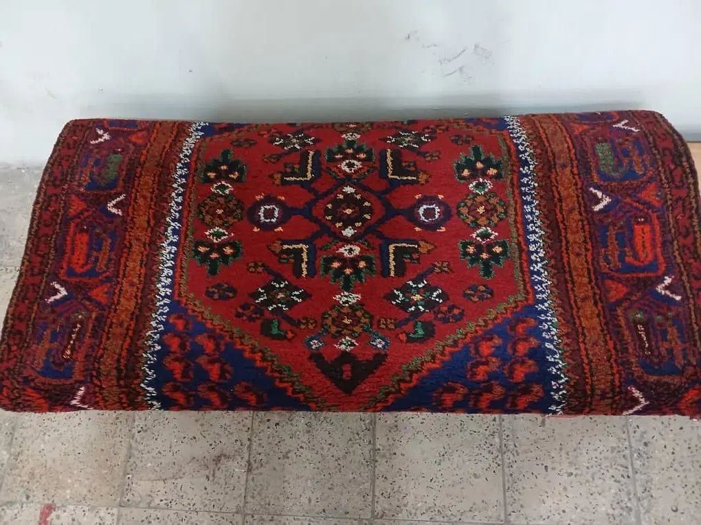 جفت قالیچه زیبای زنجان بسیار زیبا و گوشتدار|فرش|کرج, ساسانی (قلمستان)|دیوار
